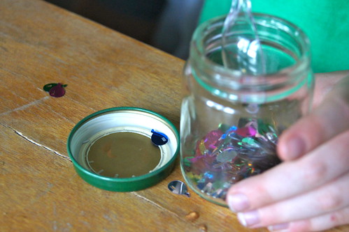 8th Birthday Party Ideas - Glitter Jars