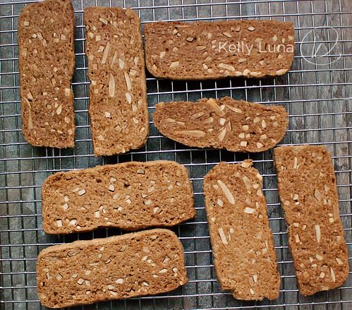almond shortbread-baked