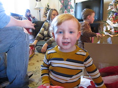 Bryce at Lily's 3rd bday party