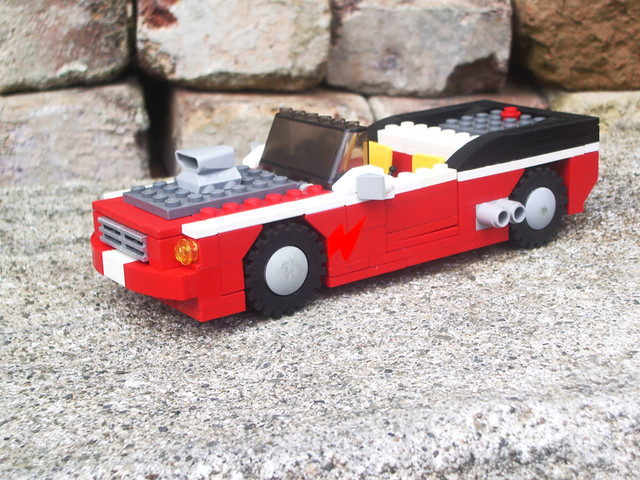 LEGO Ford mustang front 