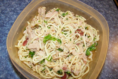 Spaghetti With Tuna, Lemon, and Breadcrumbs