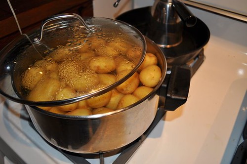potatoes roasted in garlic, butter & olive oil 3