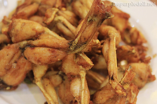 Fried Frog Legs with Salt and Pepper P250
