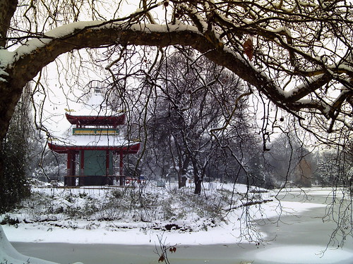 The Pagoda in Victoria Park, Feb 2012