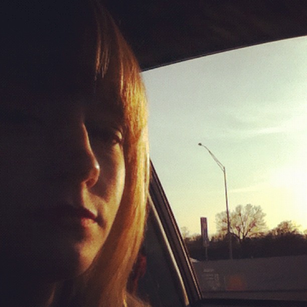 The setting #sun on face. It finally came out! #febphotoaday #daylate #day8