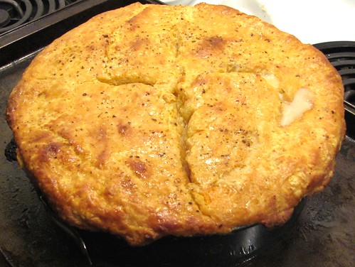 Bobby Flay's Smoked Chicken Pot Pie with Sweet Potato Crust