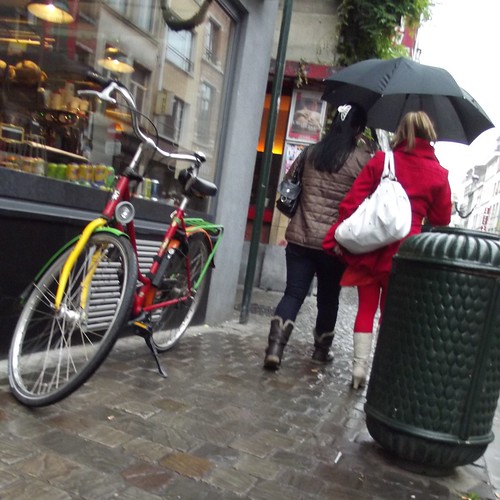 Bike & Umbrella by Spotmatix