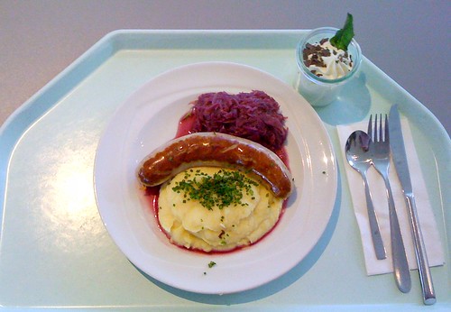 Thüringer Bratwurst & Blaukraut