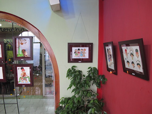 Cana's exhibition, Dream Cafe, Kohima