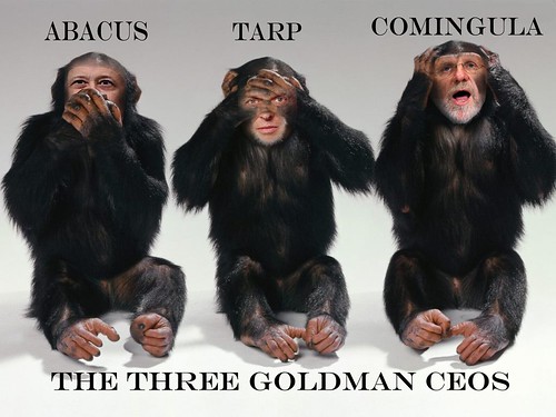 THE THREE GOLDMAN CEOS by Colonel Flick