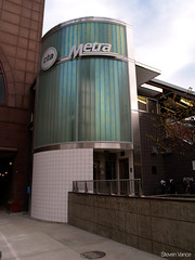 Elevator shaft at LaSalle Street Station
