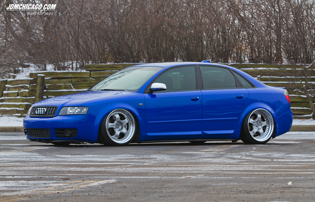 Again on Synth19 s Flickr came across Tan's Audi S4 on WORK Meister S1 3P