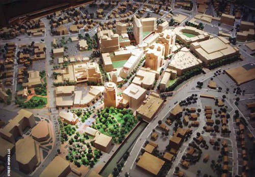 vision for downtown Quincy, MA (by: Street-Works LLC via ULI report What's Next?)