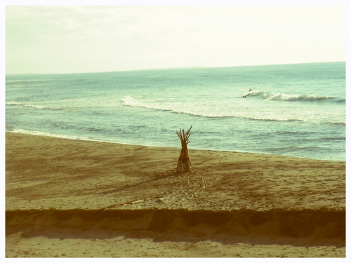 Teepee + Surf = Happy Hipster Shot