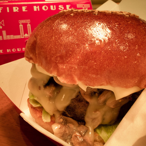 Firehouse Take Out Burger, Best in Tokyo