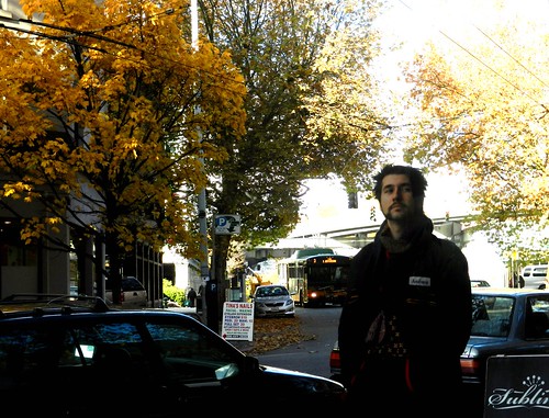 Andrew Sublime, joy, vehicles, fall, Belltown, Seattle, Washington, USA by Wonderlane