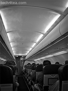 The Airbus 320-200 from Singapore to Kota Kinabalu in Sabah was fully packed.