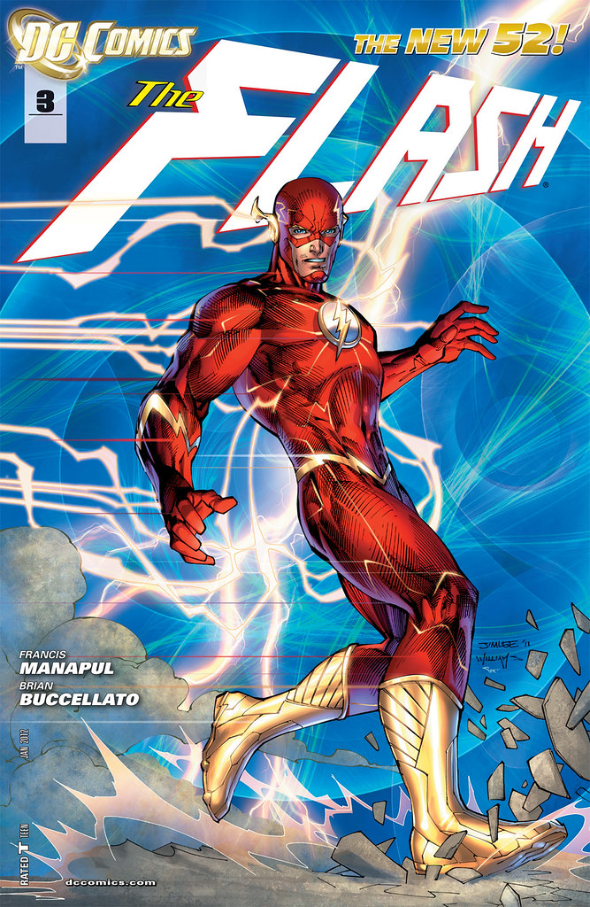 Flash 3 2012 Jim Lee variant cover