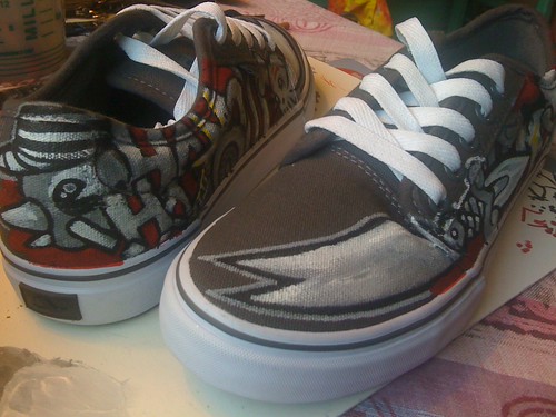 Dancing Shoes: Custom Paint by OneSevenNine
