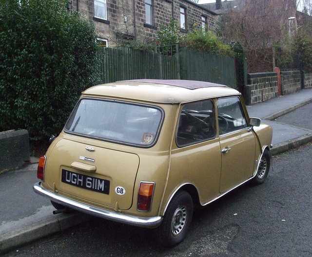 '73 Mini Clubman Love the colour on this