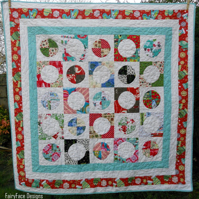 Christmas quilt finished