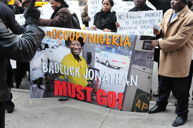 Pictures From NYC #OccupyNigeria Rally of January 10th, 2012 3
