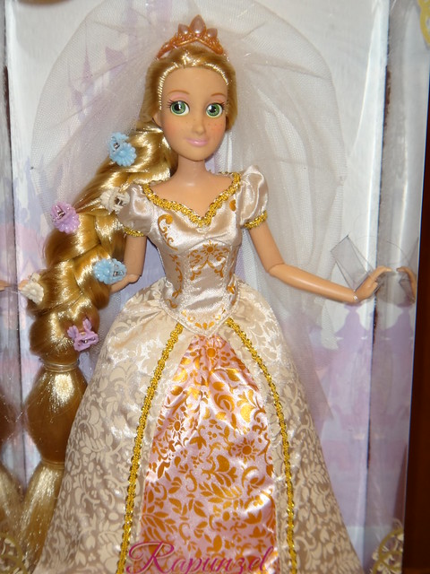 The Disney Tangled Ever After Wedding Rapunzel 12'' Doll was released on