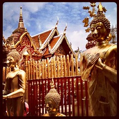 First visit to #Thai #buddhist temple.
