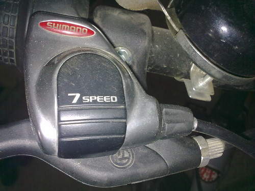 Outgoing 7 speed shifter..