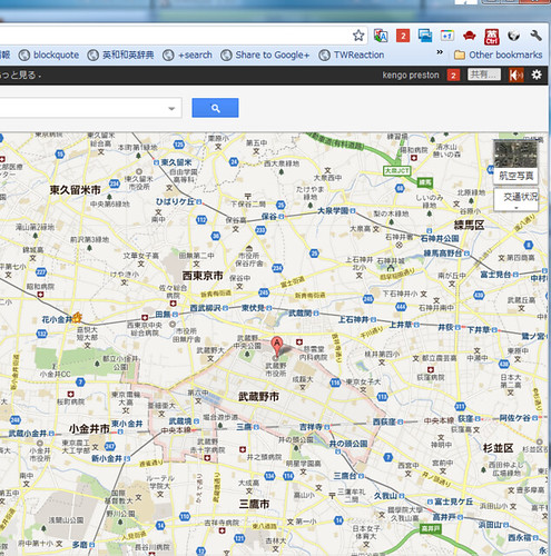 武蔵野市 - Google マップ