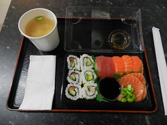 At Kokoro Sushi Bento, Dublin