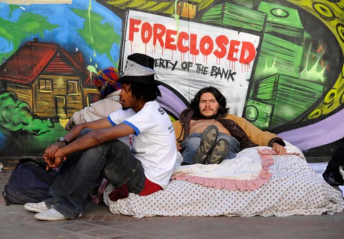 Residents of Occupy Los Angeles were evicted during the early morning hours of November 28, 2011. This eviction follows a trend of the anti-capitalist protests being attacked by the authorities. by Pan-African News Wire File Photos