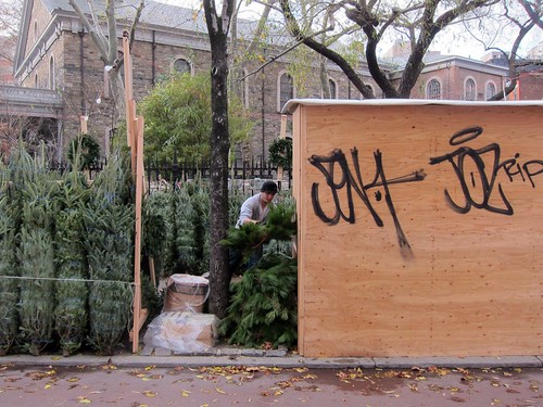 Christmas comes to the East Village