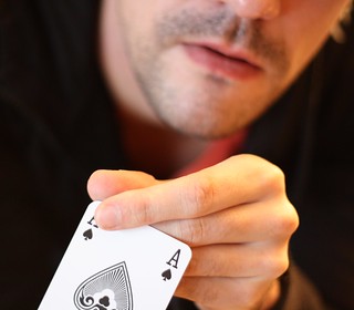Ace of Spades - (card, poker)