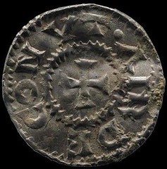 Silver penny of Harthacnut