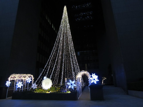 christmas lights in tenjin
