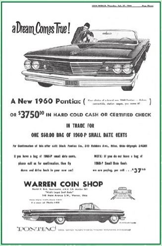 Small date cent ad