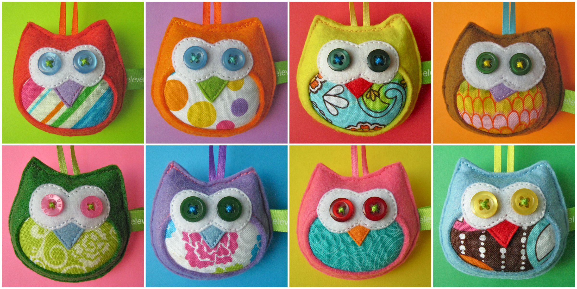 The tiny colored owls