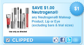 Neutrogena Makeup Product Coupon