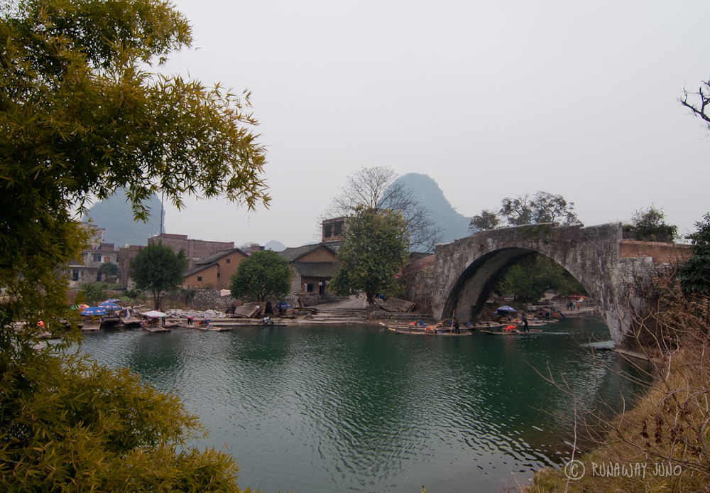 Dragon Bridge on Yulong River