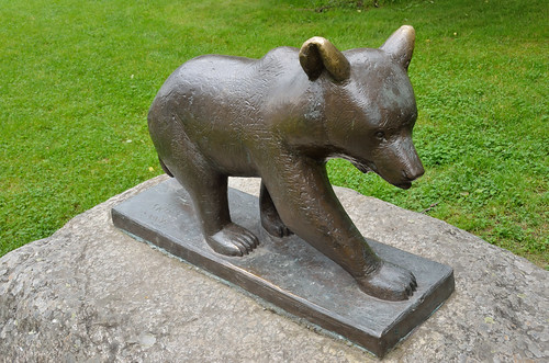 Bear statue