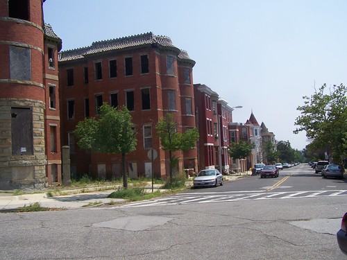 Vacant properties, Reservoir Hill neighborhood, Baltimore