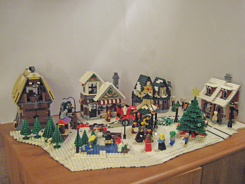 Lego Winter Village Display 1