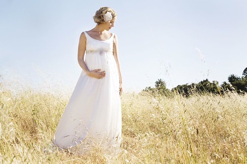 chiffon maternity wedding dresses