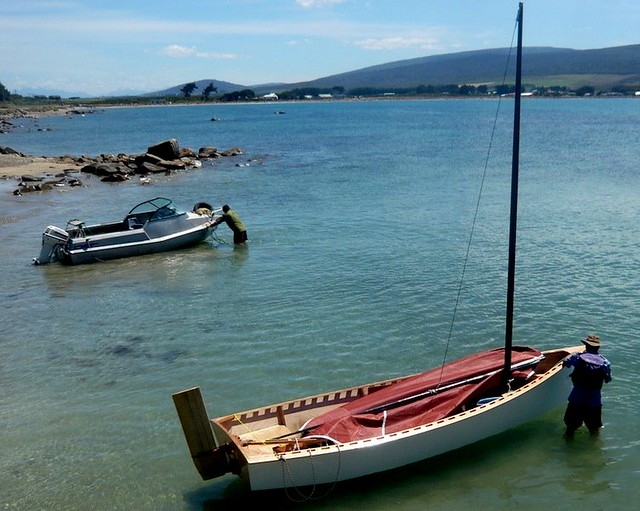  Island Skiff in New Zealand | Storer Boat Plans in Wood and Plywood