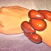 http://www.latinartjewelry.com/tagua-bracelet-brown-turquoise-and-green-potato-style.html