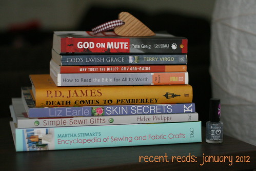 Recent reads Jan 2012