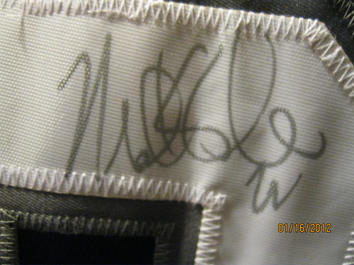 1/16/12: Mike Knuble's autograph
