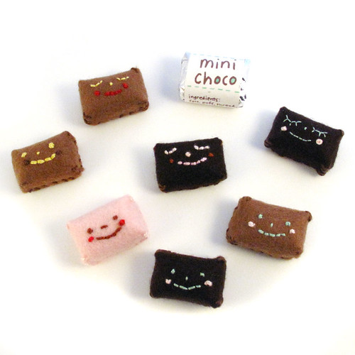 Mini Choco Plush candies.