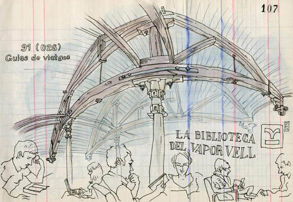 34th sketchcrawl in barcelona